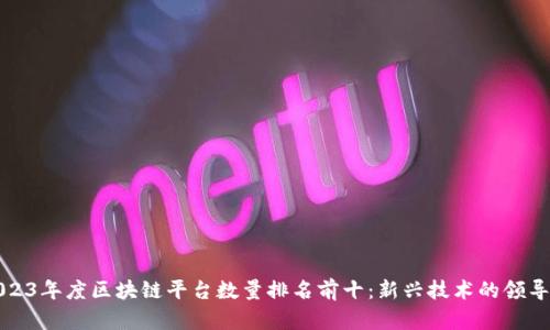 2023年度区块链平台数量排名前十：新兴技术的领导者