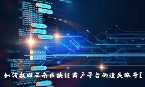 如何找回云南区块链商户平台的遗失账号？