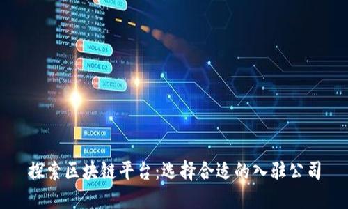 探索区块链平台：选择合适的入驻公司