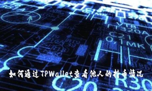 如何通过TPWallet查看他人的持币情况