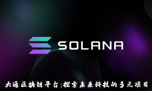  
大通区块链平台：探索未来科技的多元项目