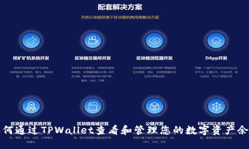 如何通过TPWallet查看和管理您的数字资产余额